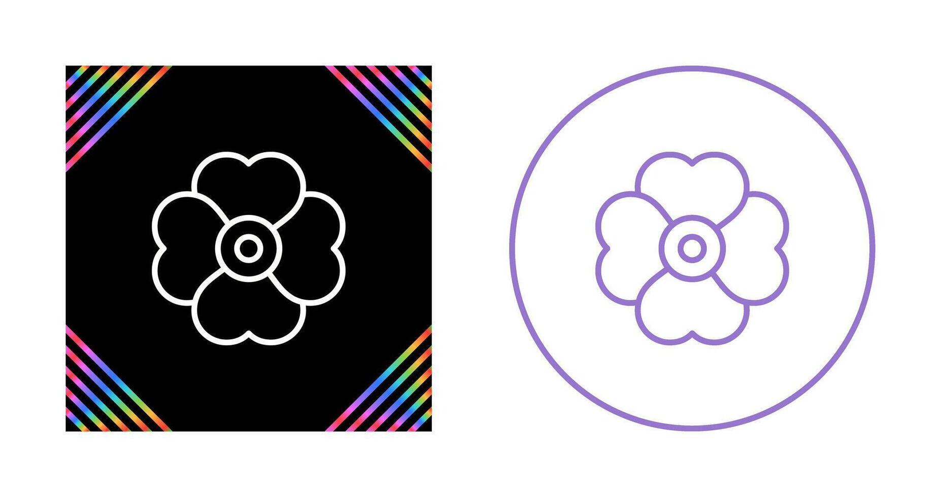 Cherry blossom Vector Icon