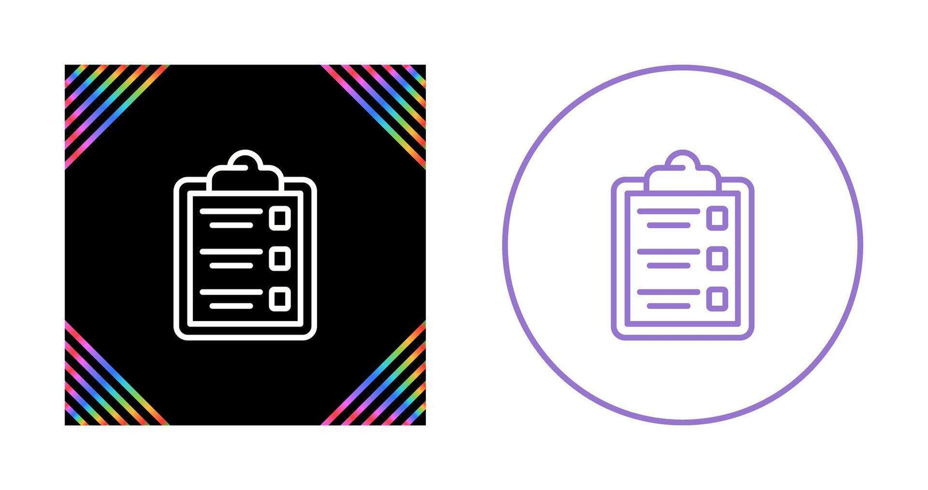 Clipboard Vector Icon