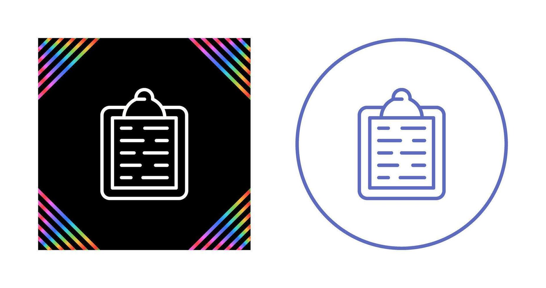 Clipboard Vector Icon