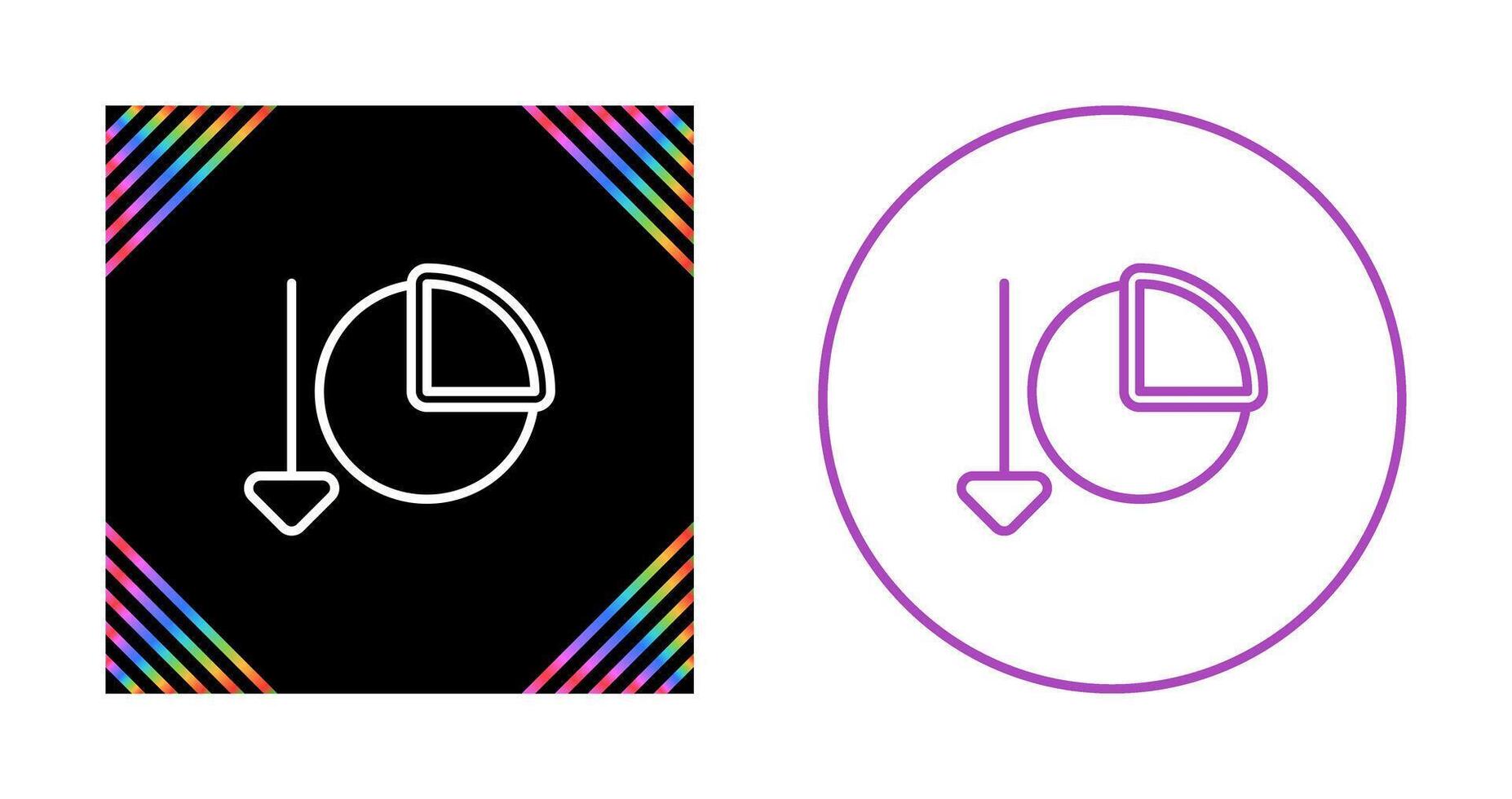 Chart Decreasing Vector Icon