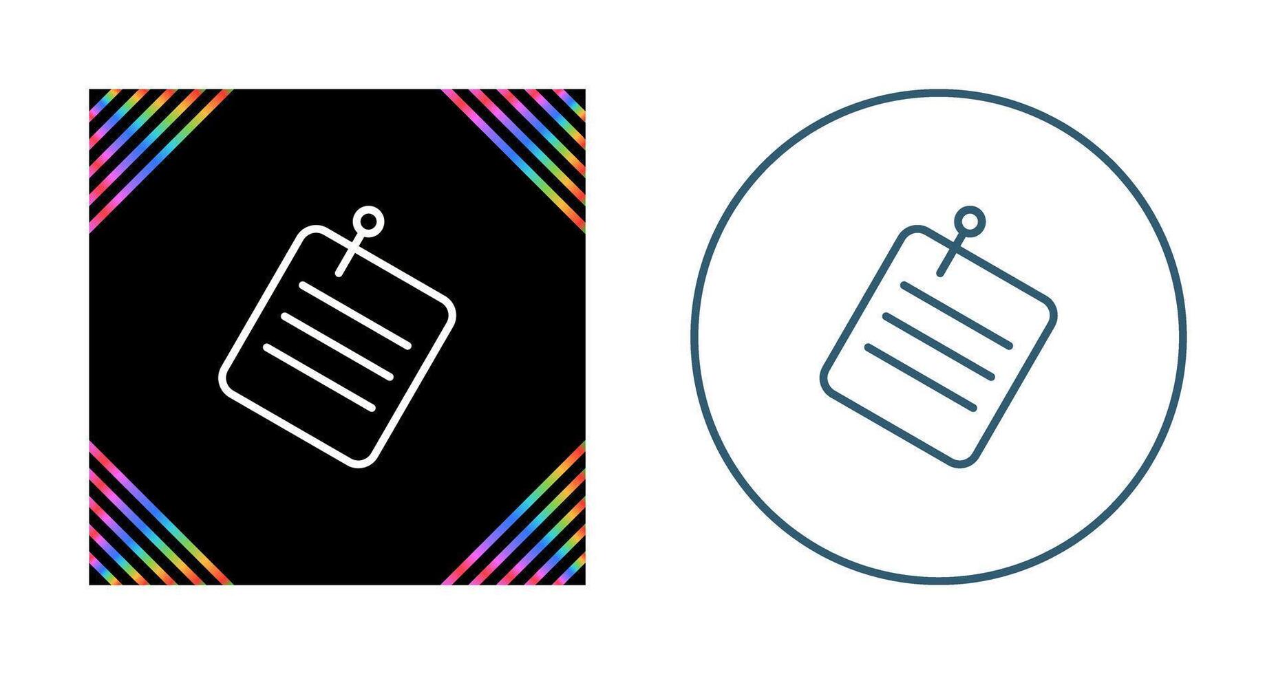 Memo Vector Icon