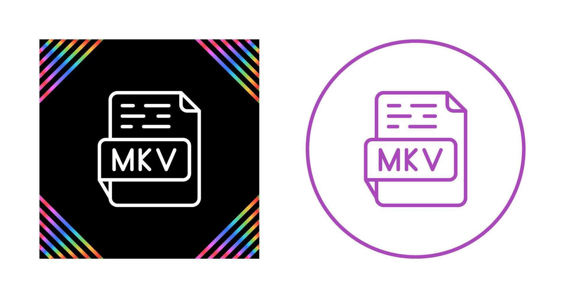 MKV Vector Icon