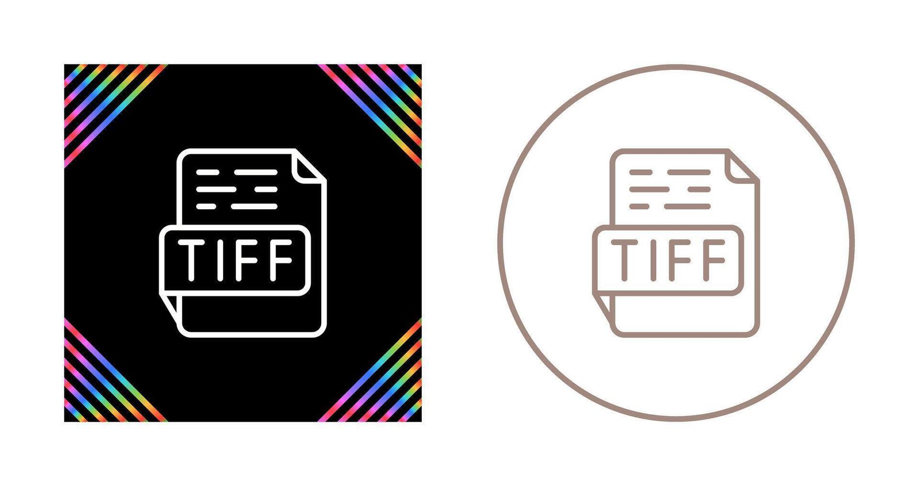 TIFF Vector Icon