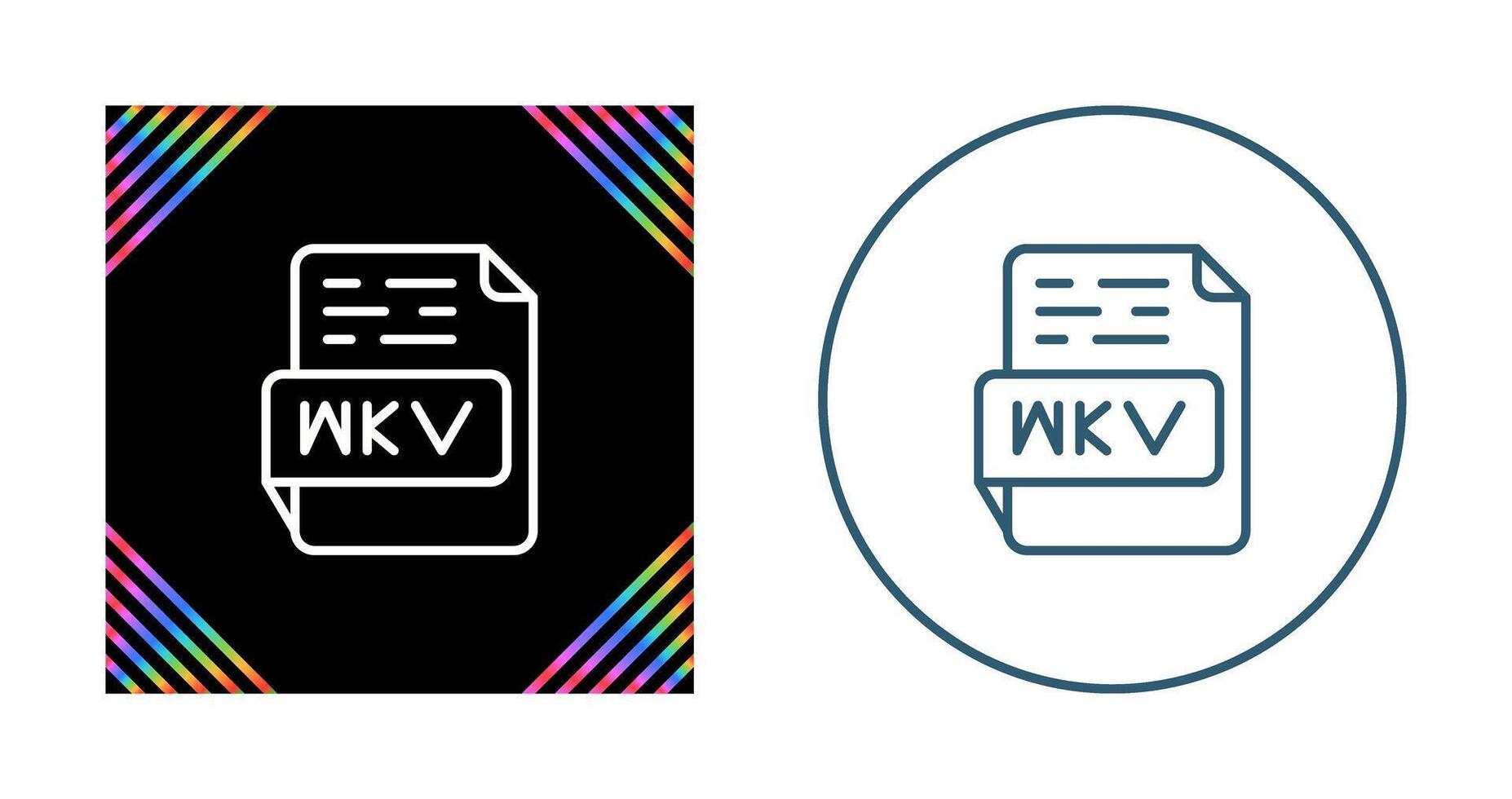 MKV Vector Icon