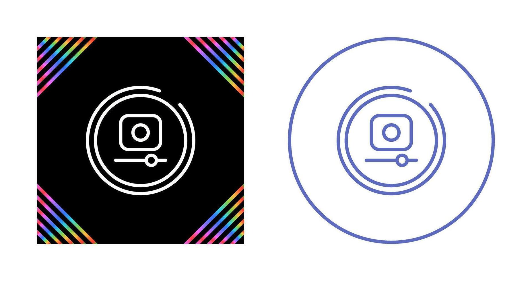Video Record Button Vector Icon
