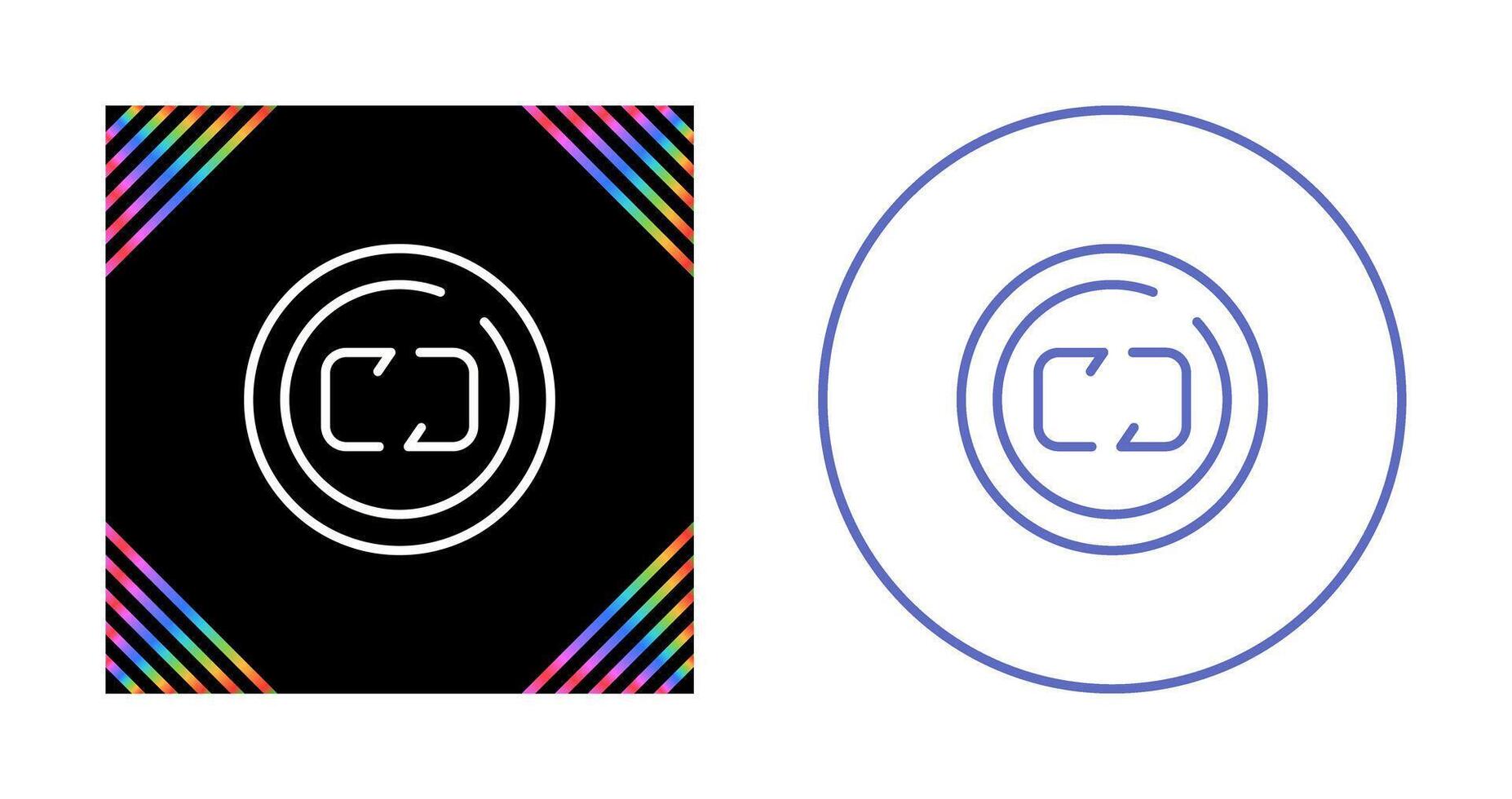 Repeat Circle Vector Icon