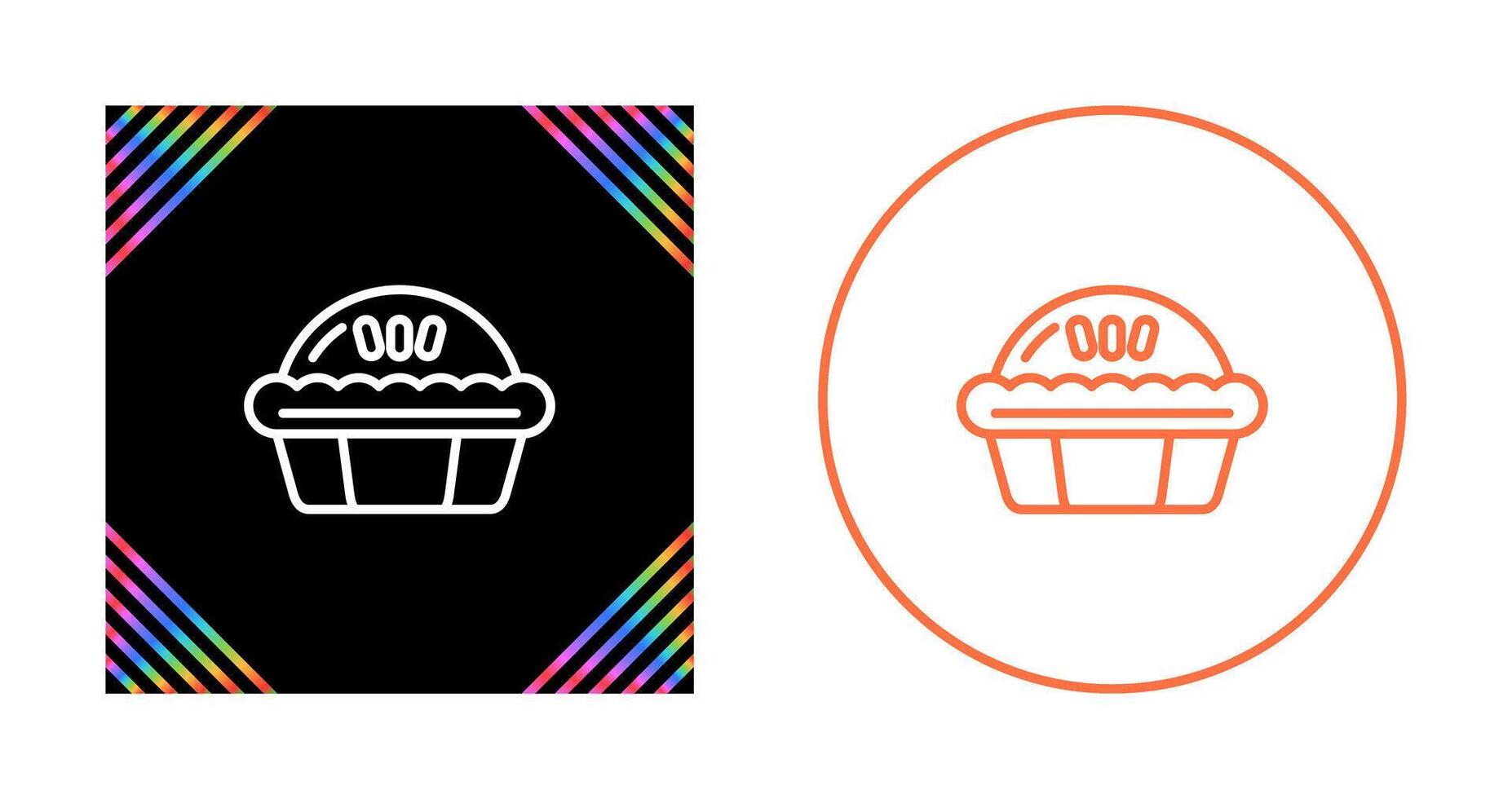 Pie Vector Icon