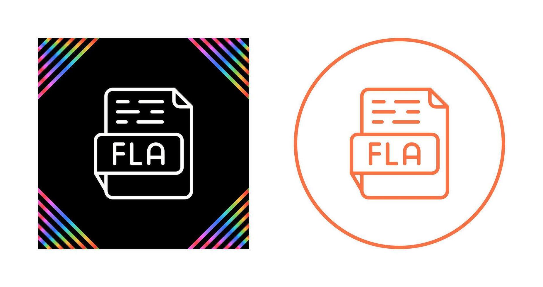 FLA Vector Icon