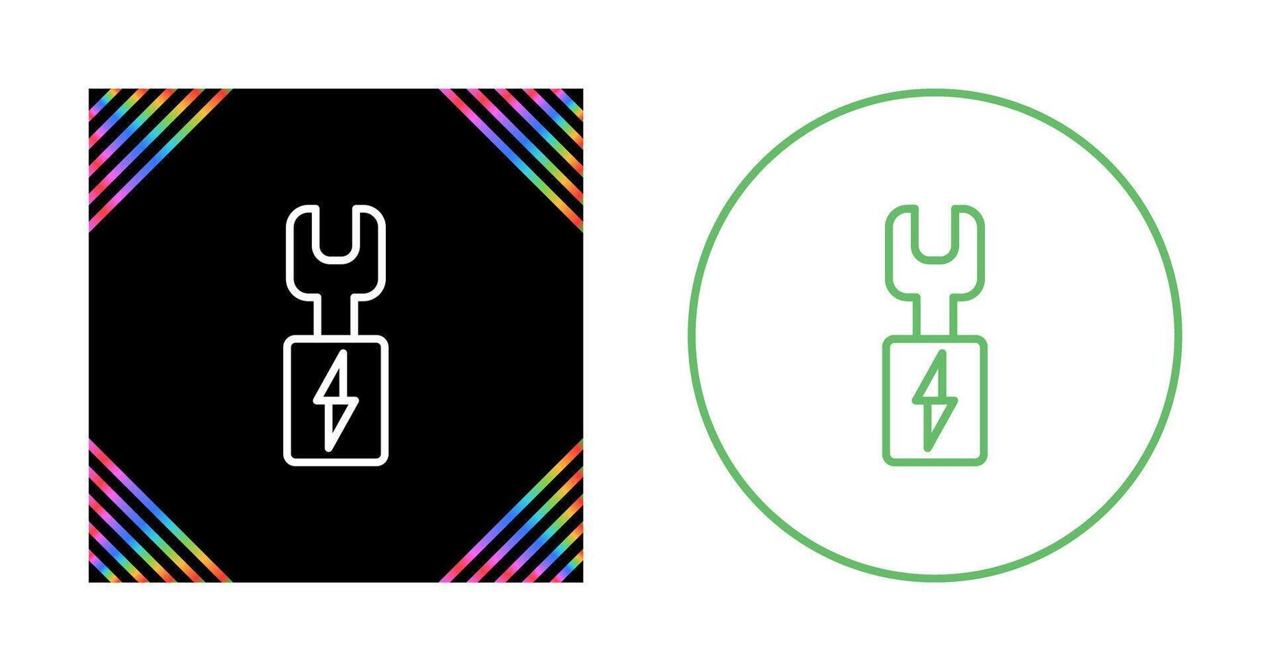 Wire Terminals Vector Icon