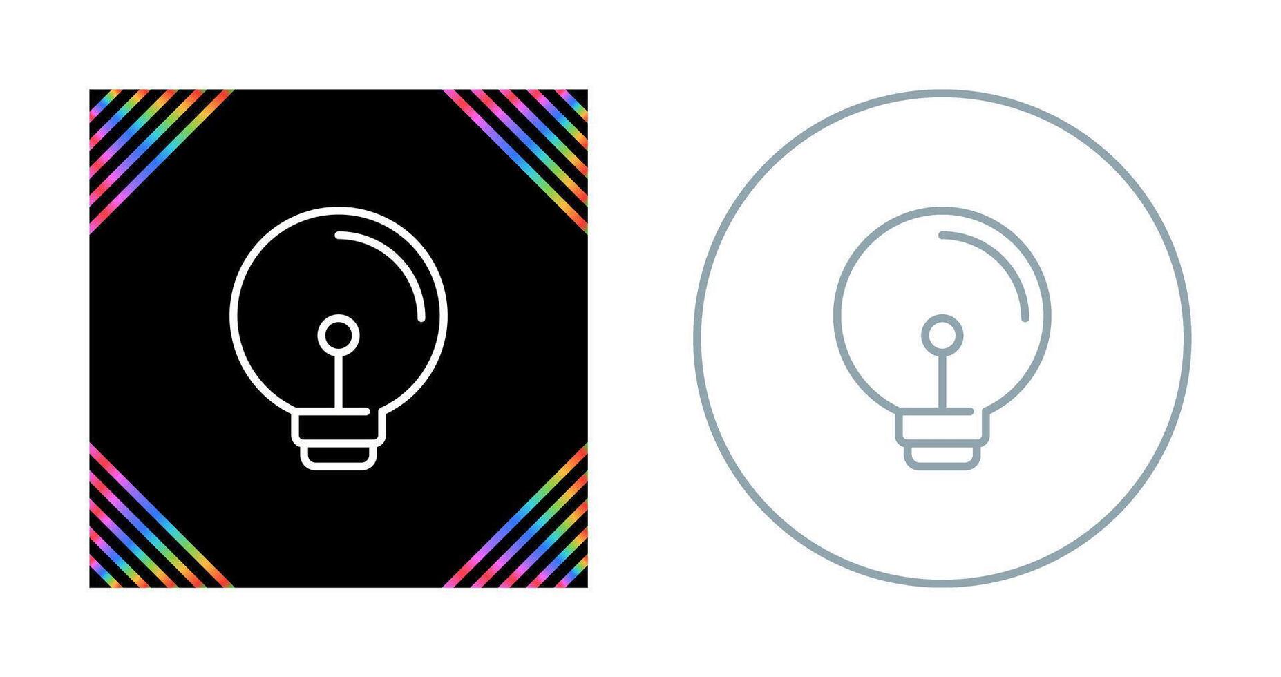 Light Bulb Vector Icon