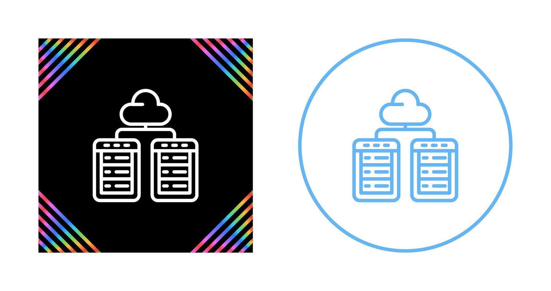 Data Center Vector Icon