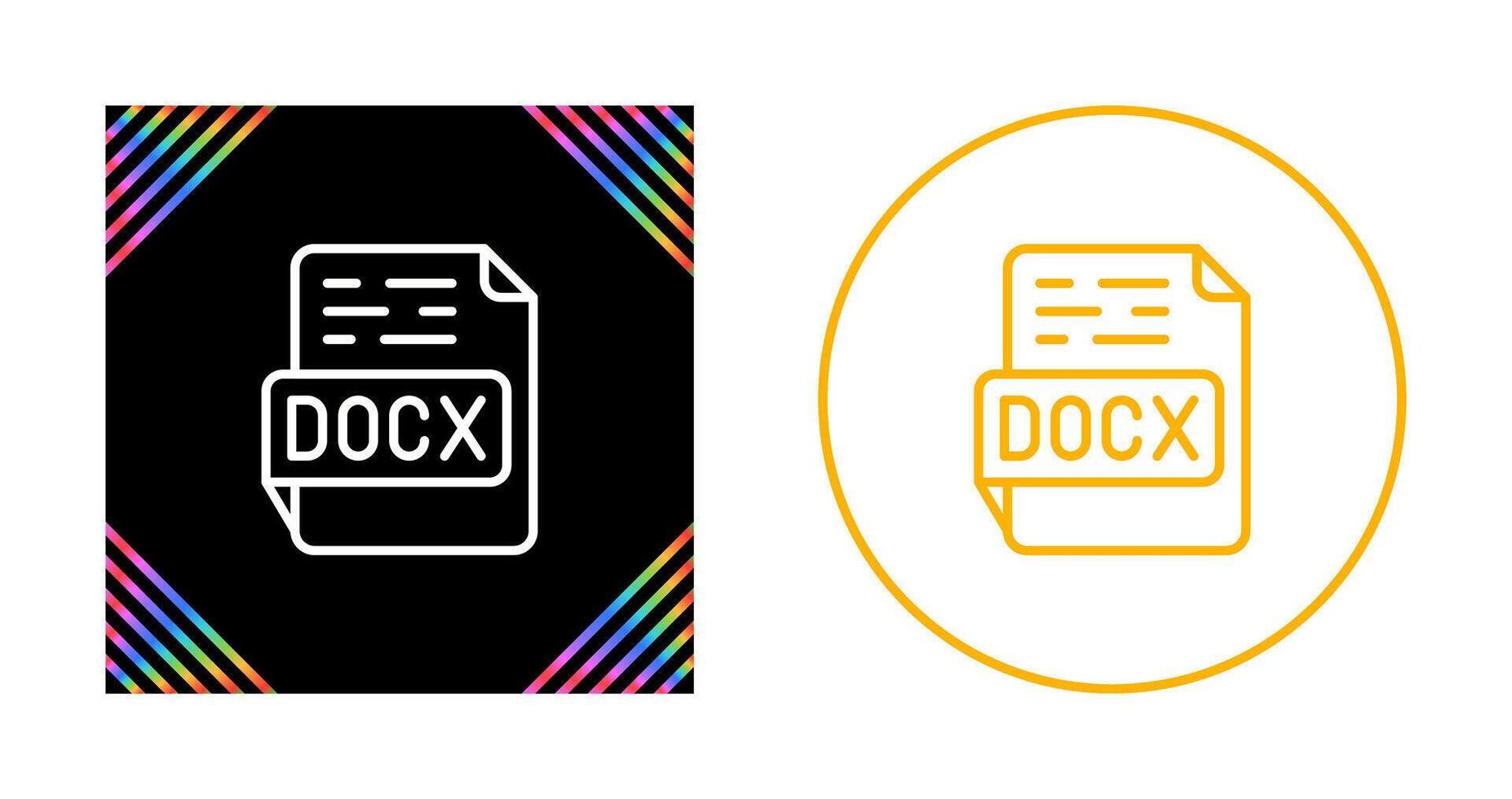 DOCX Vector Icon