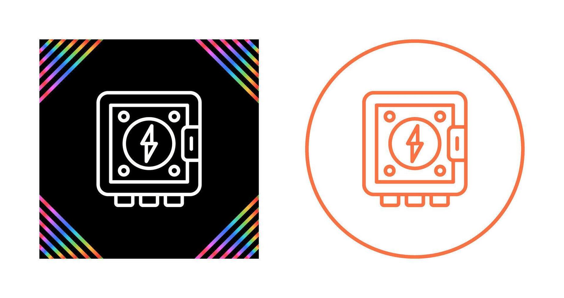 Electrical Panel Vector Icon