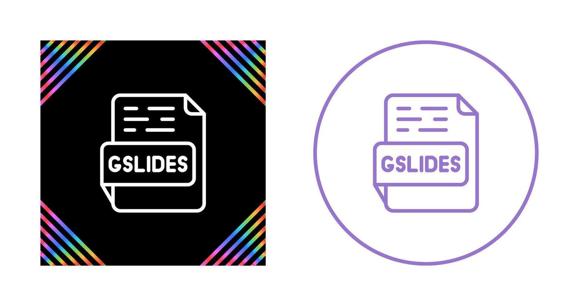 GSLIDES Vector Icon