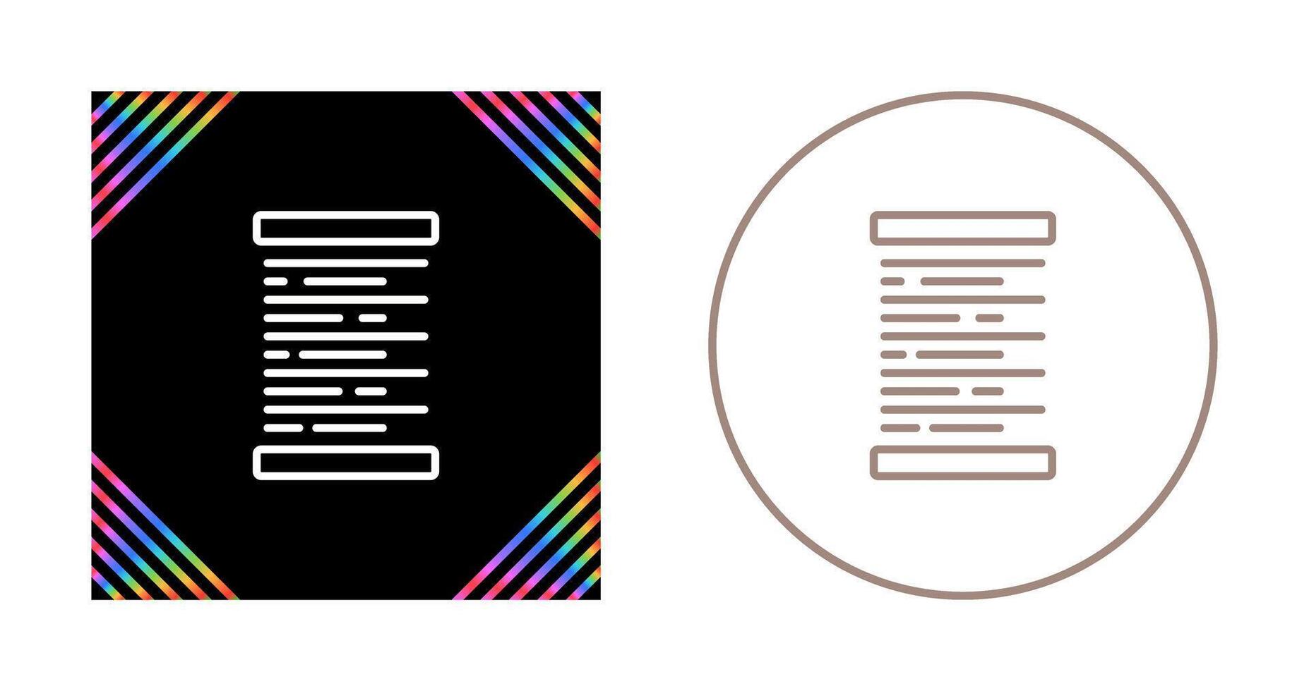 Right Alignment Vector Icon