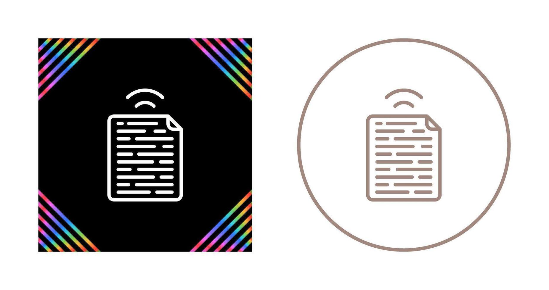 Document Vector Icon
