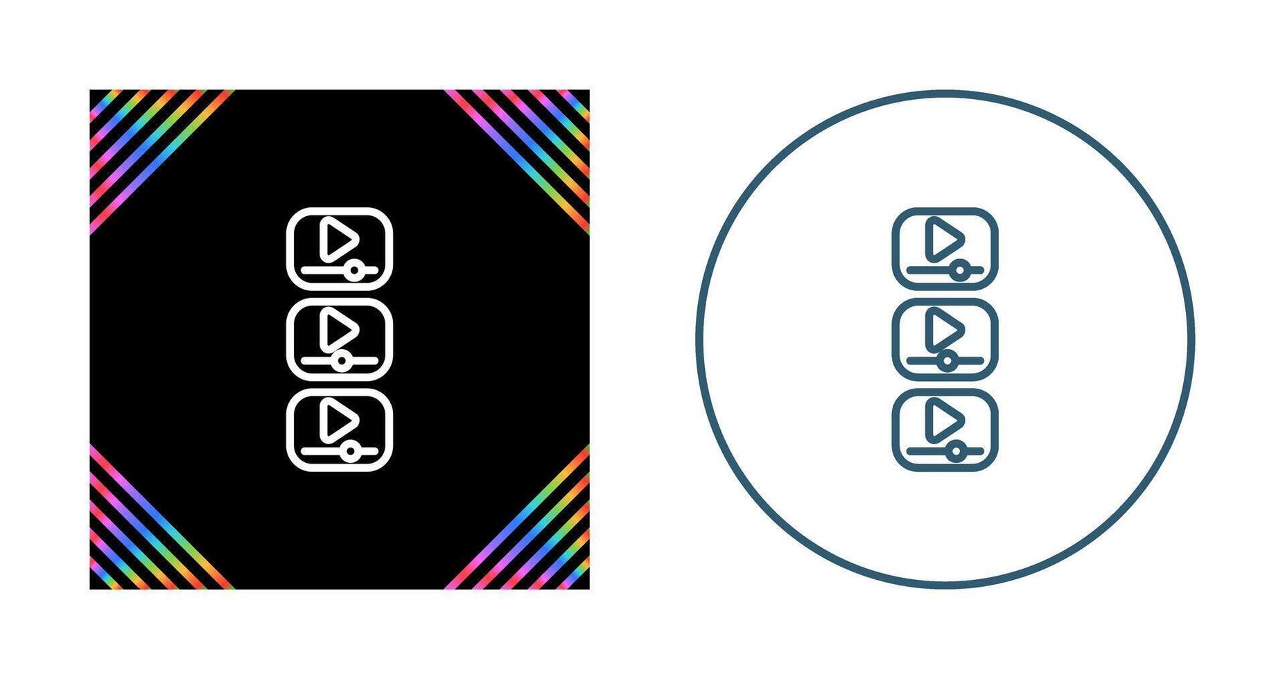 Videos Vector Icon