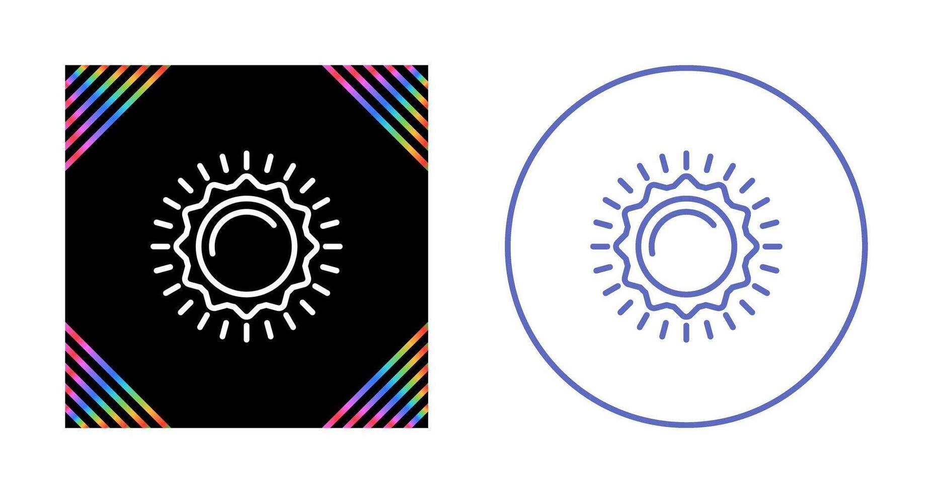 Sun Vector Icon