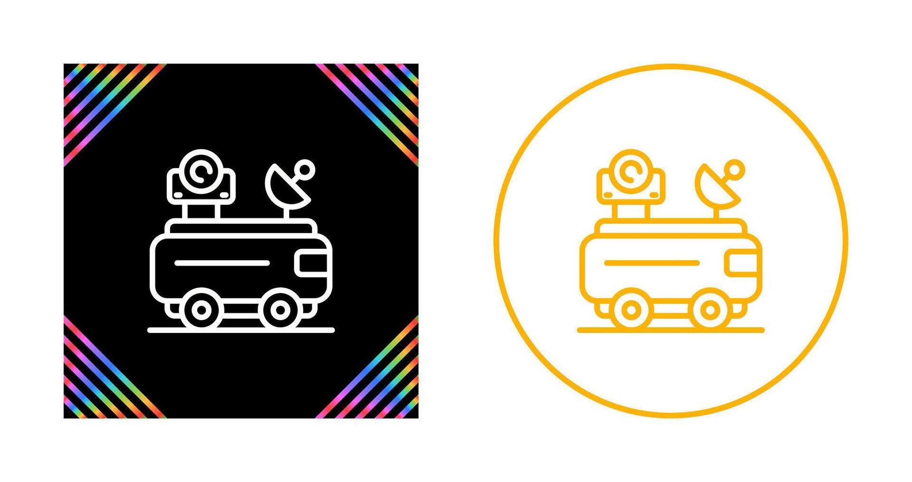 Moon Rover Vector Icon