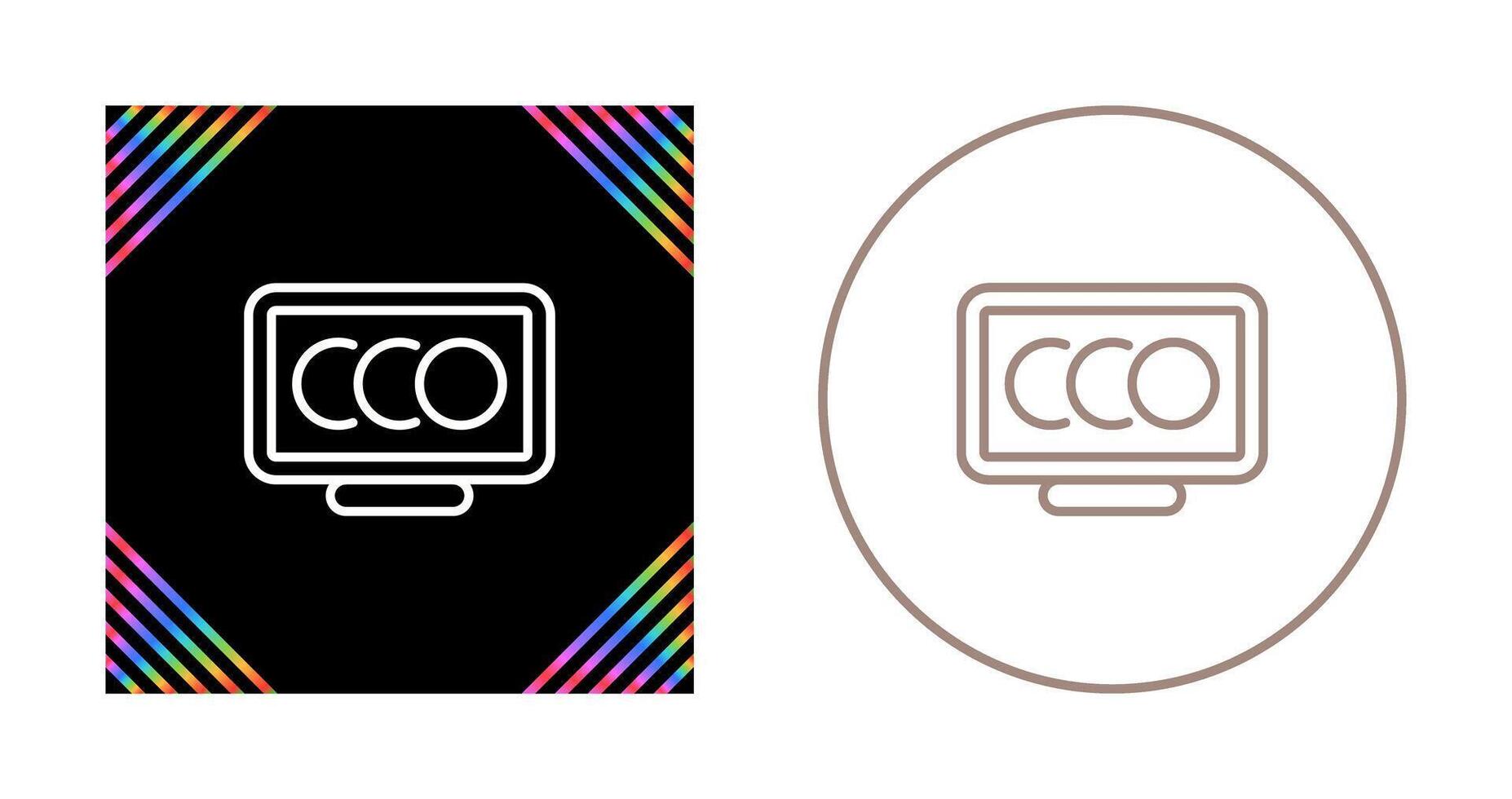 Desktop Computer Vector Icon