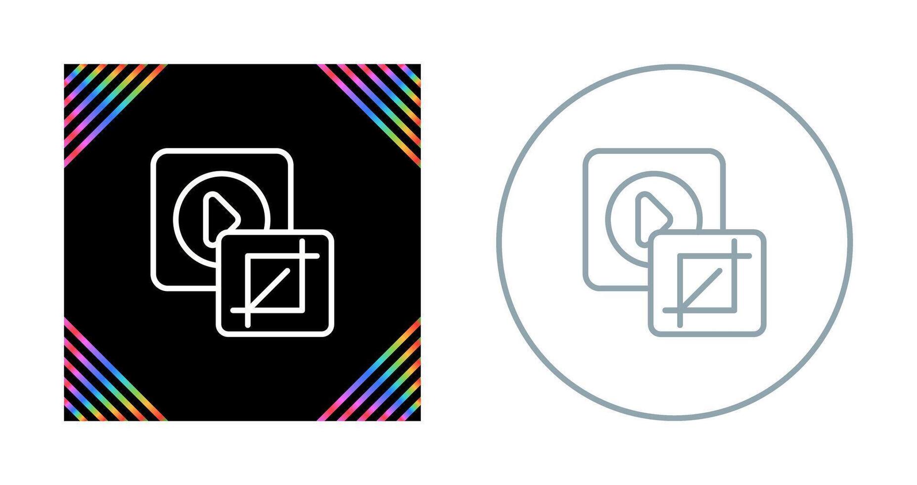 Crop Vector Icon