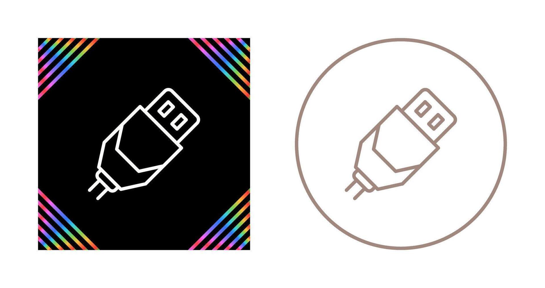 Usb Cable Vector Icon