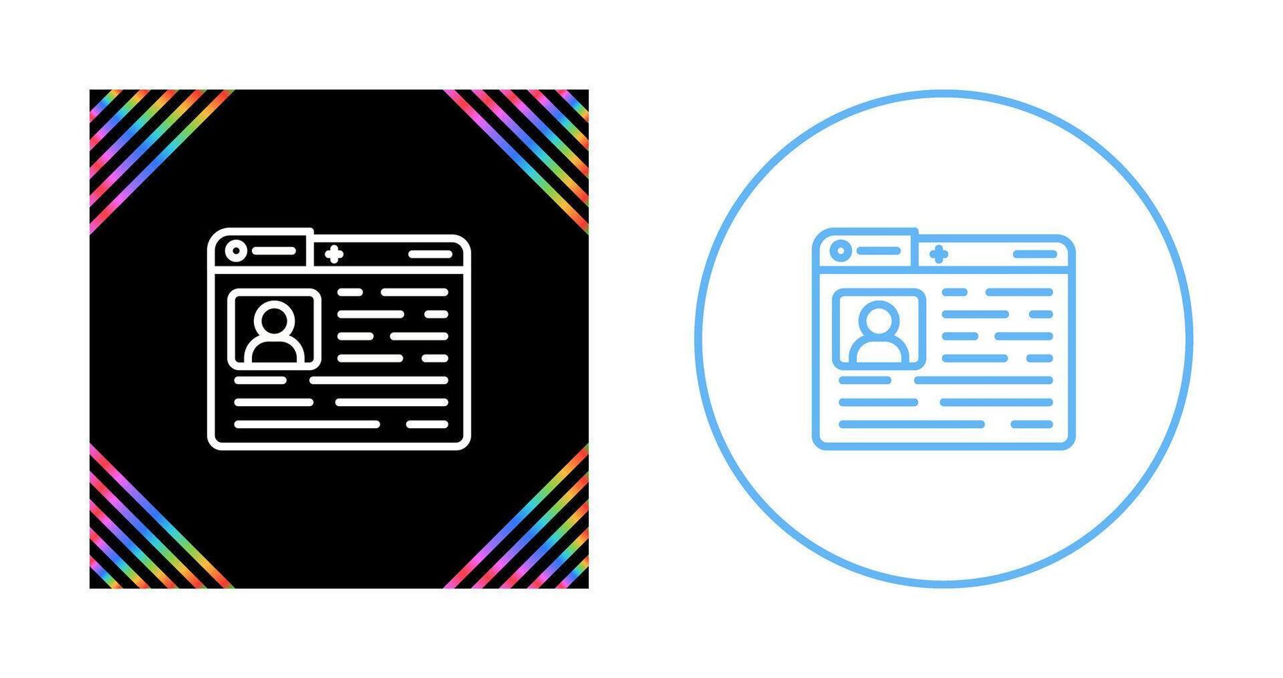 Profile Vector Icon