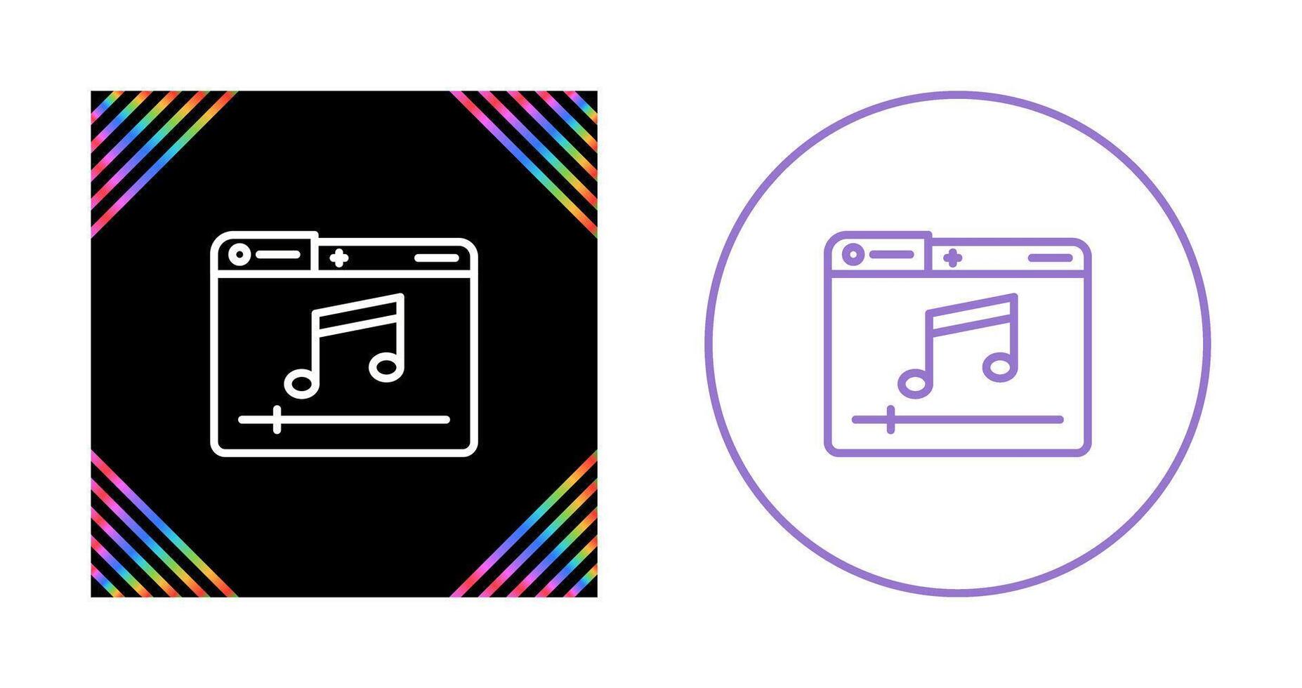 Music Player Vector Icon