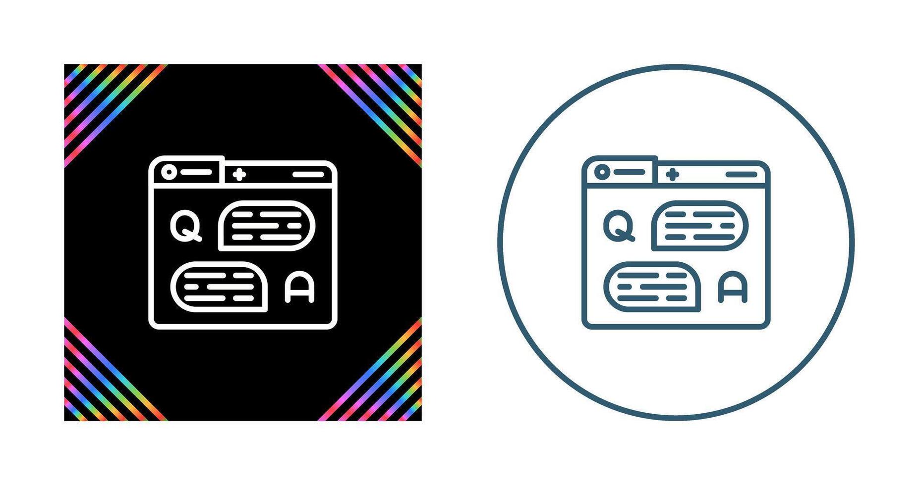 Forum Vector Icon