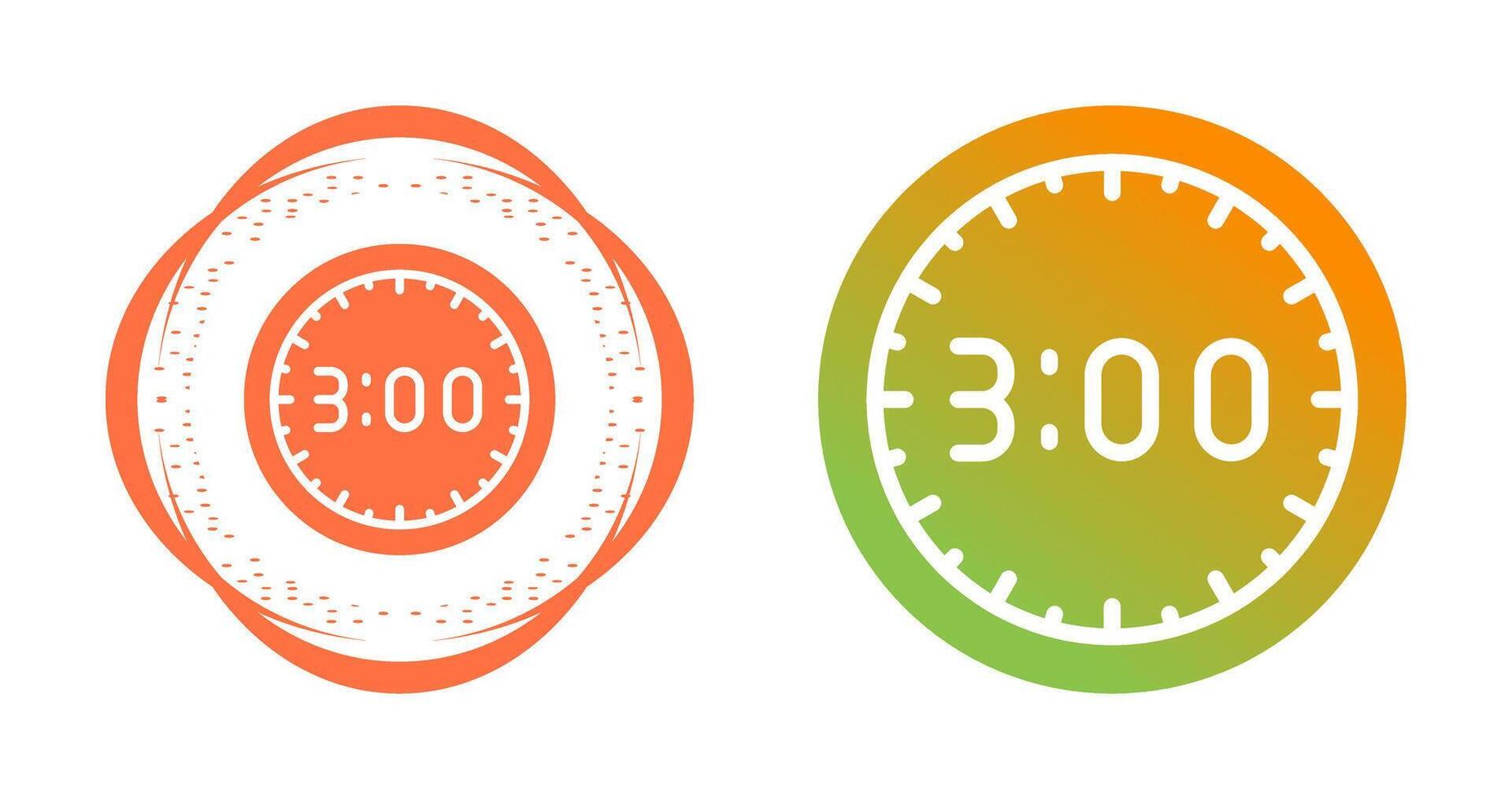 Clock Vector Icon