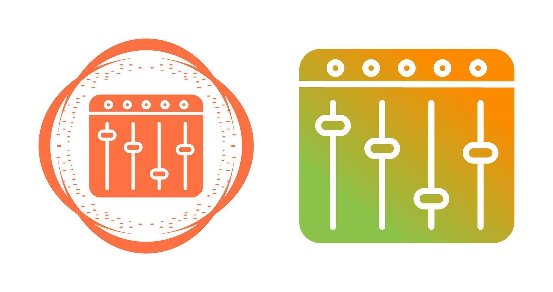 Mixer Vector Icon
