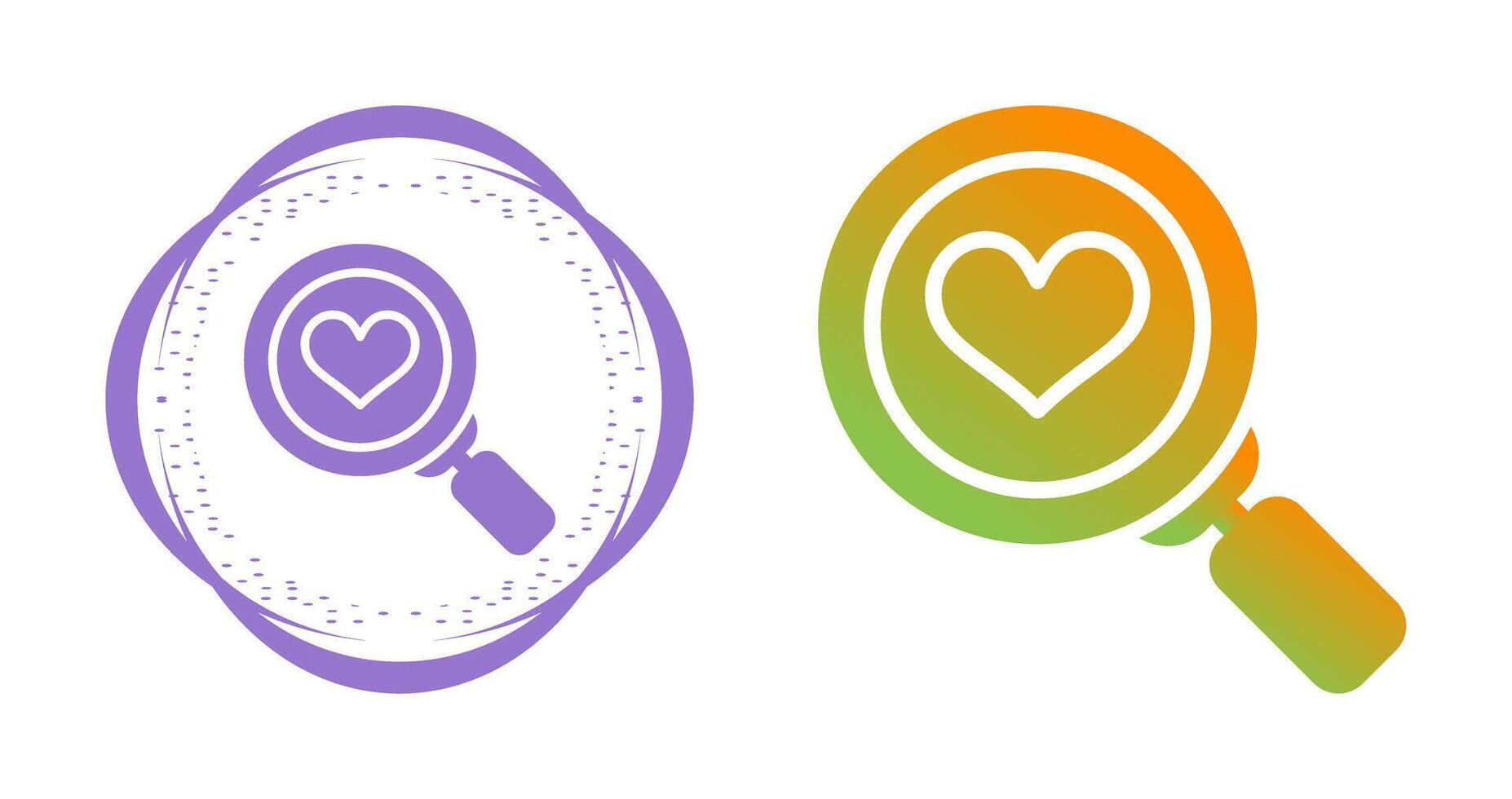 Find Love Vector Icon