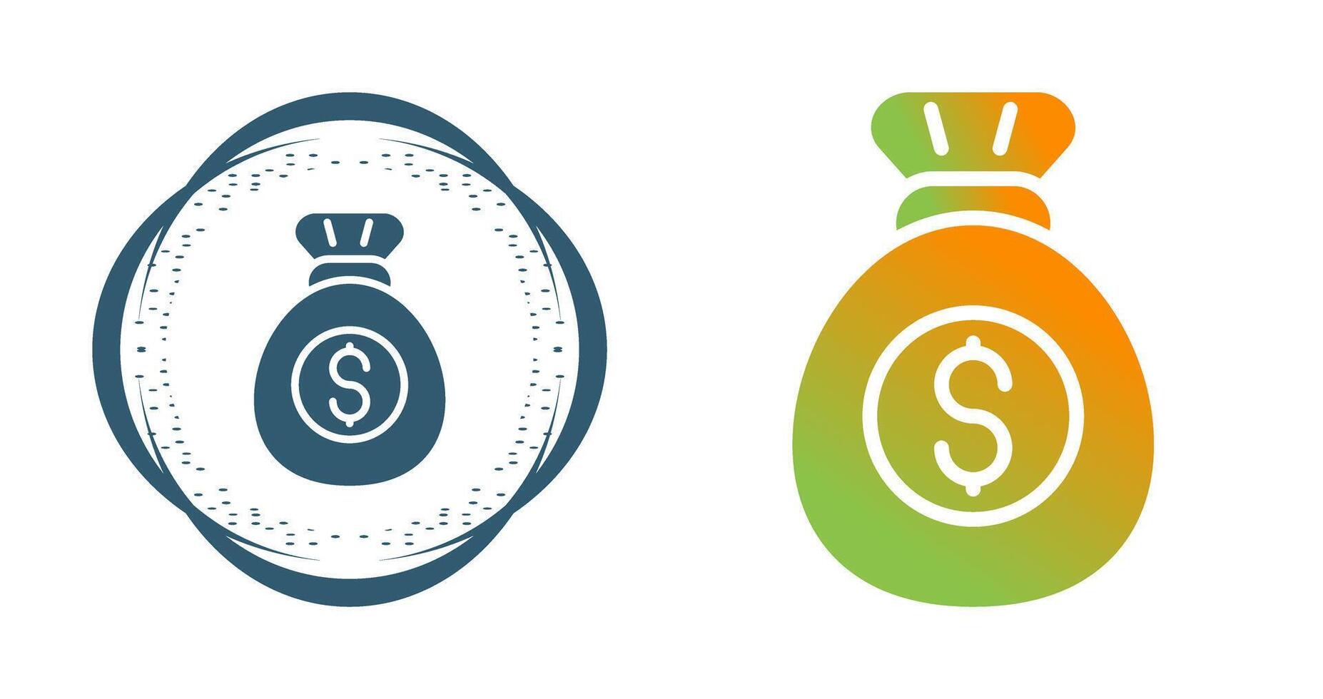 Money Bag Vector Icon