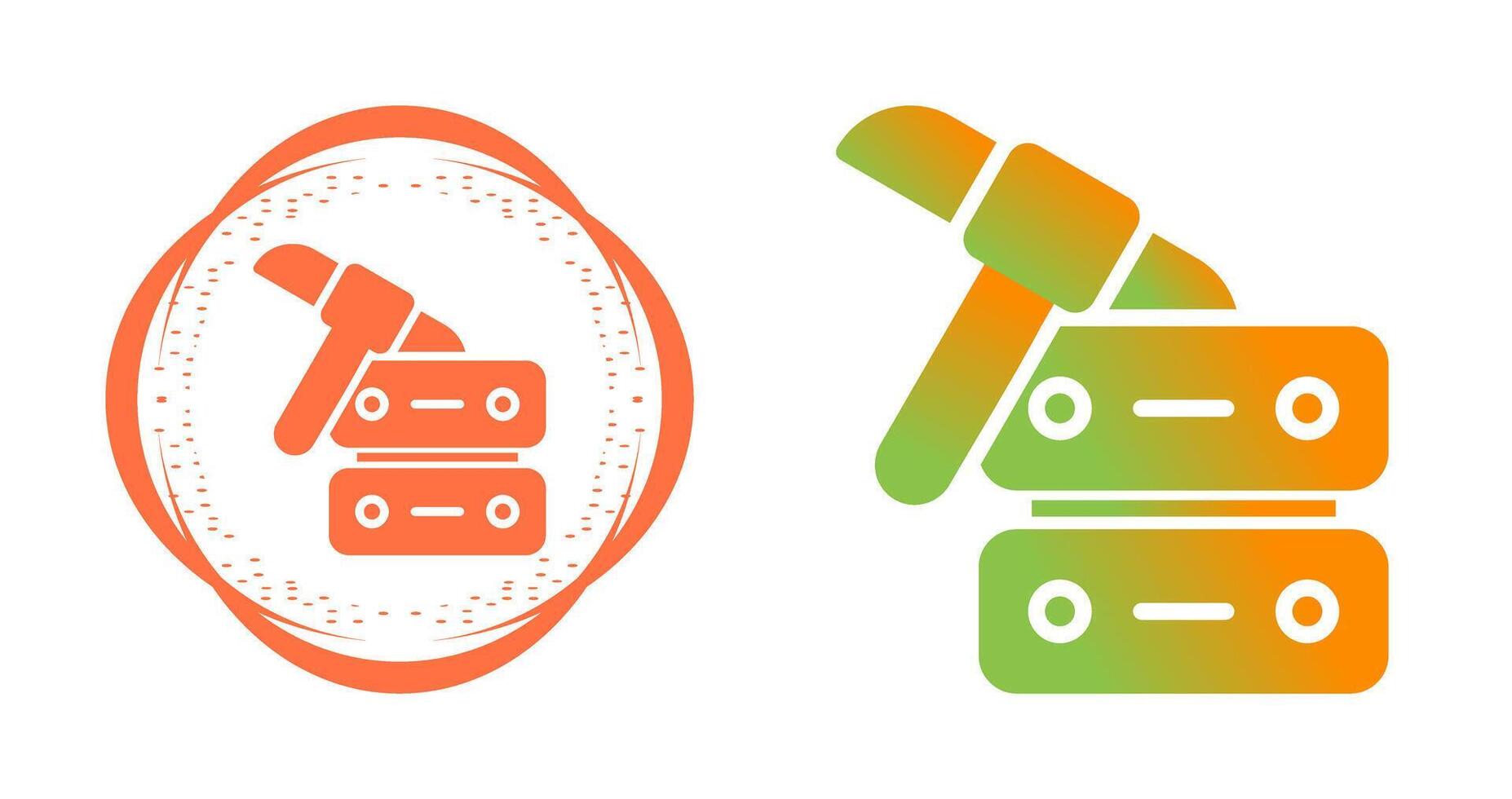 Data Mining Vector Icon