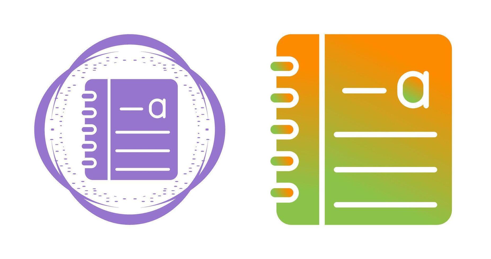 Thesaurus Vector Icon