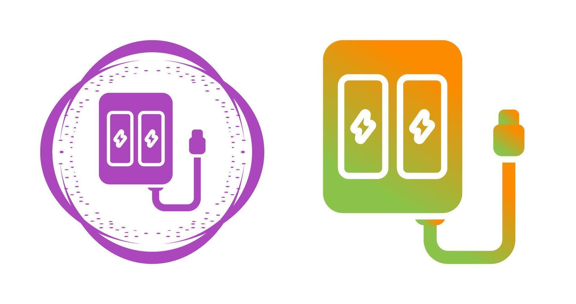Backup phone charger Vector Icon