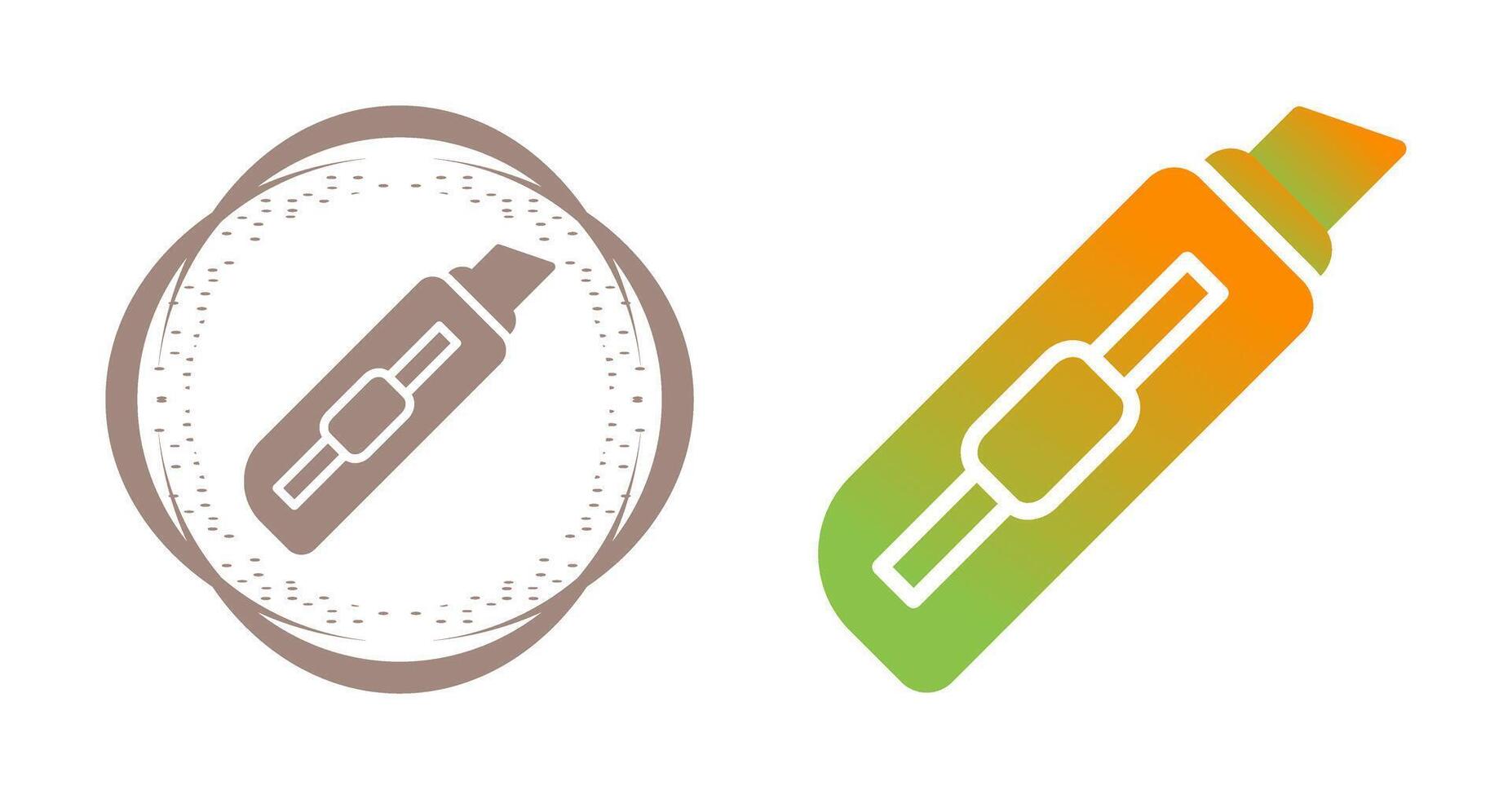 Utility knife Vector Icon