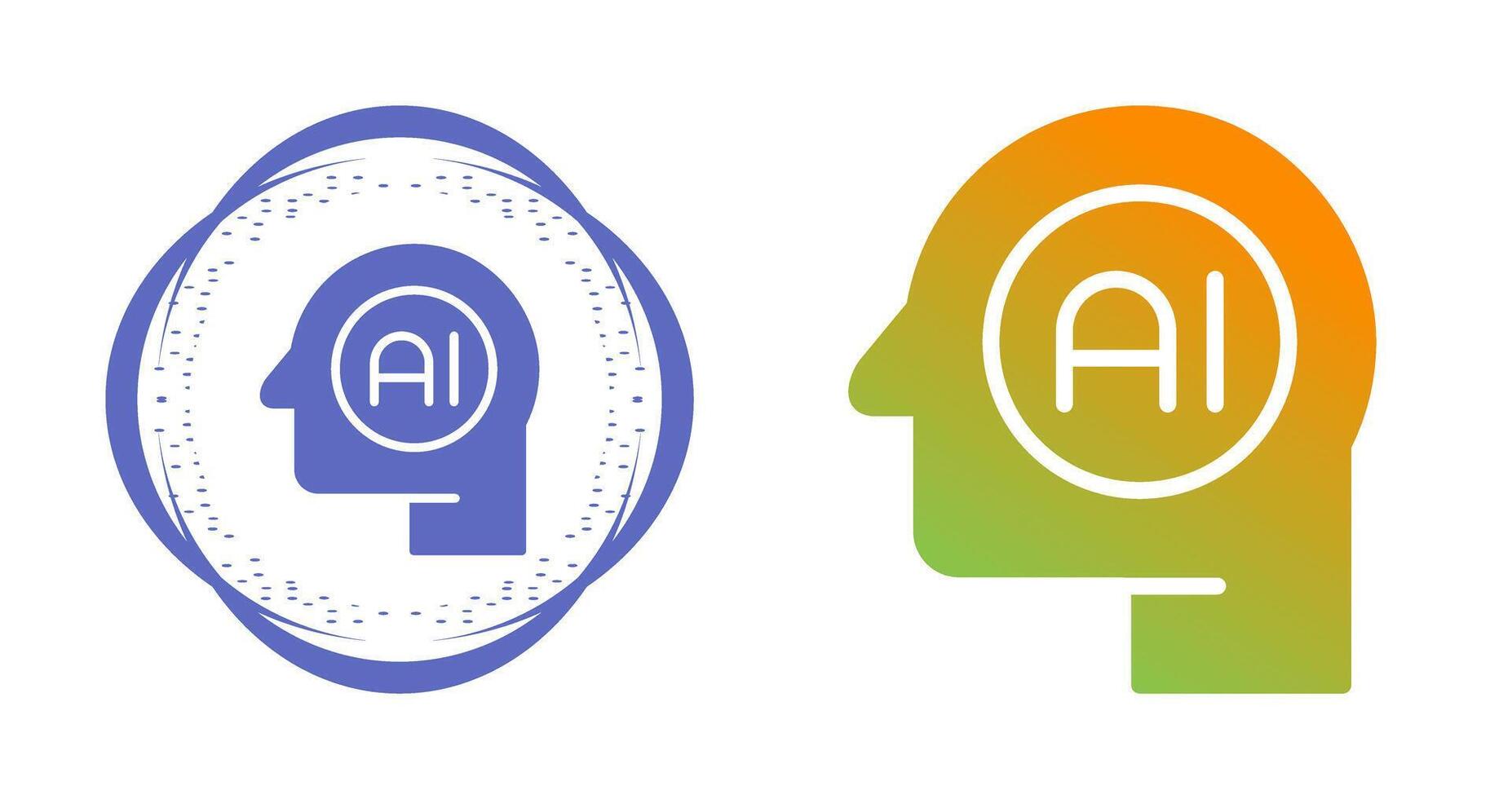 Artificial Intelligence Vector Icon