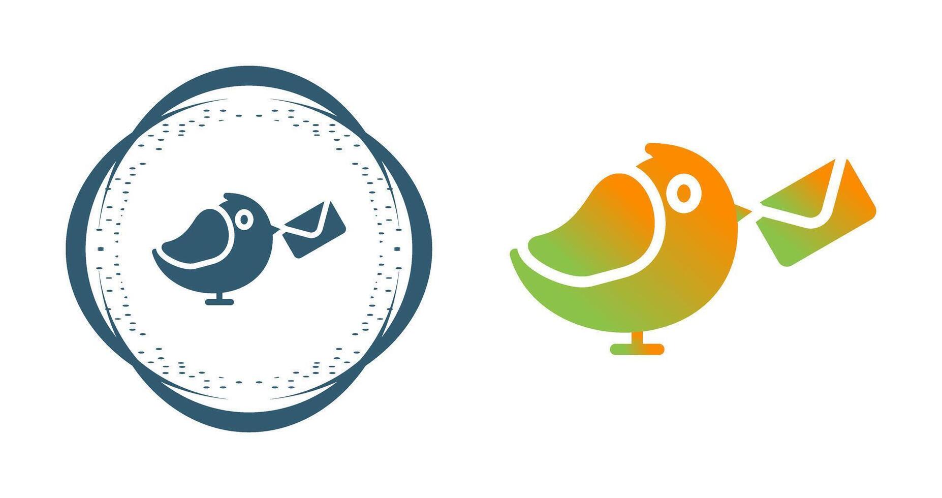Carrier Pigeon Vector Icon