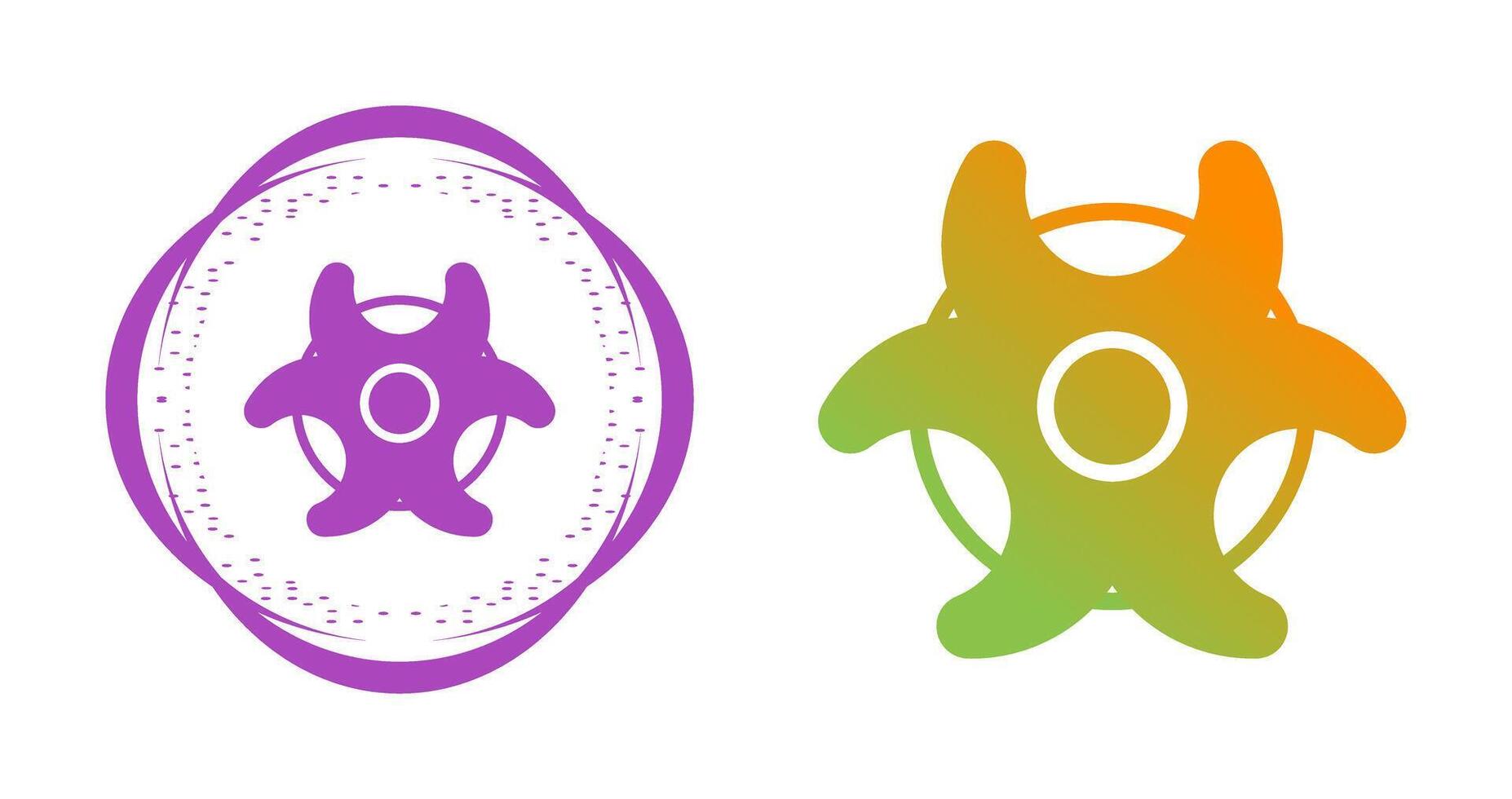 Biohazard symbol Vector Icon