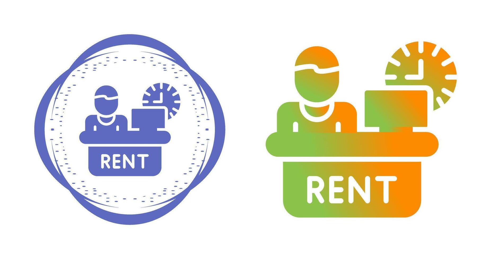 Rental Service Vector Icon