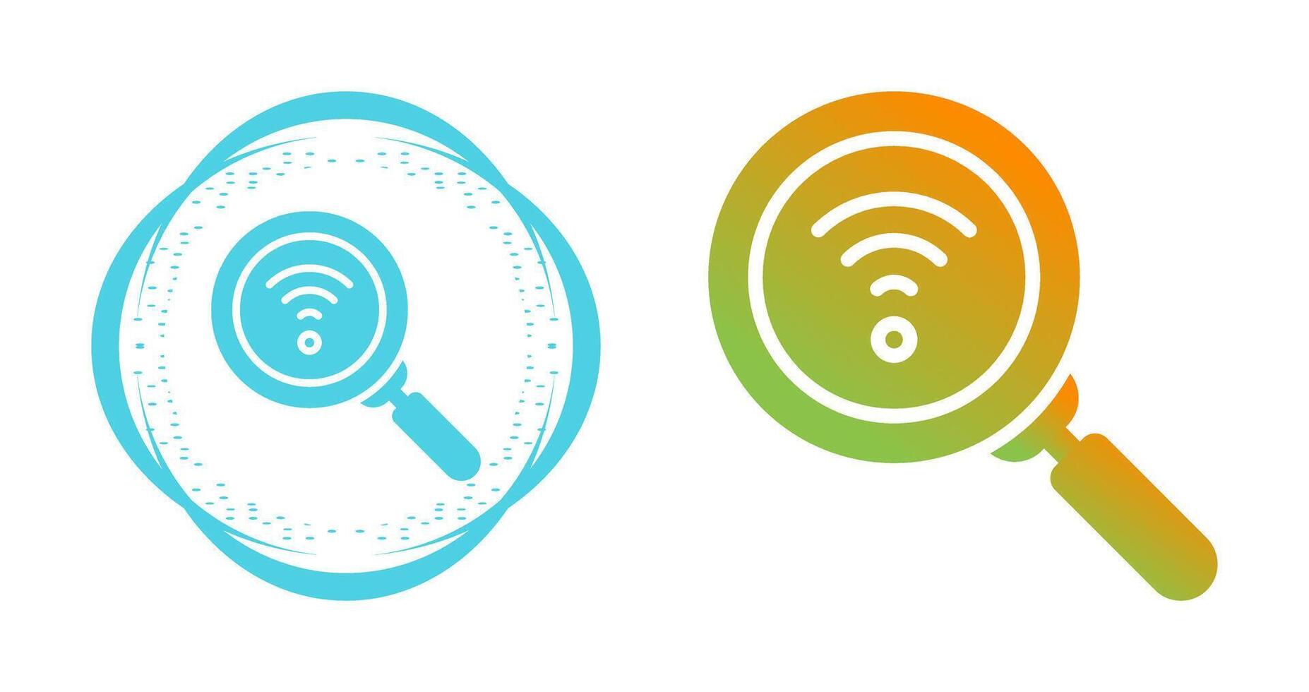Network Discovery Vector Icon