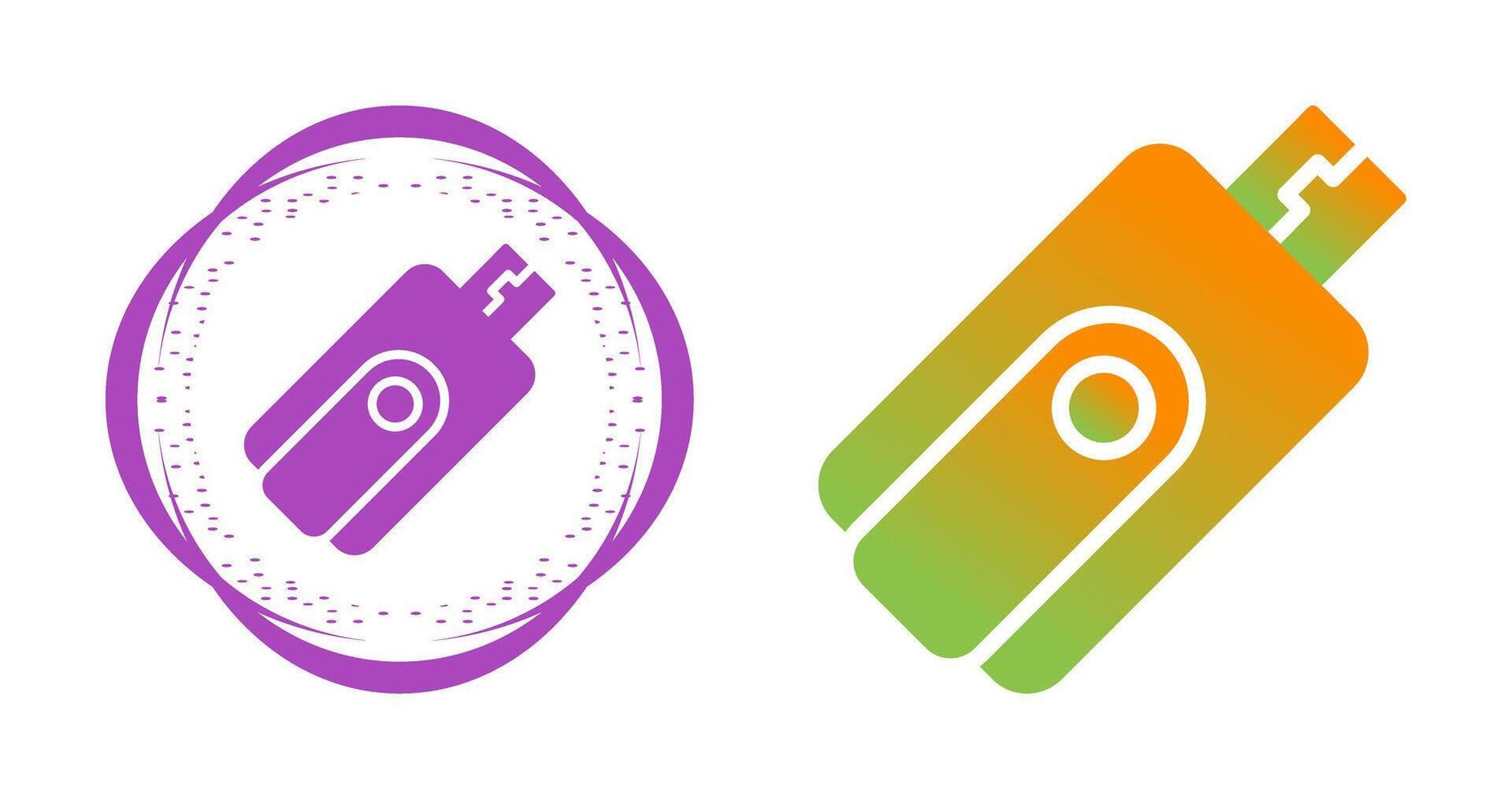 Flash Drive Vector Icon