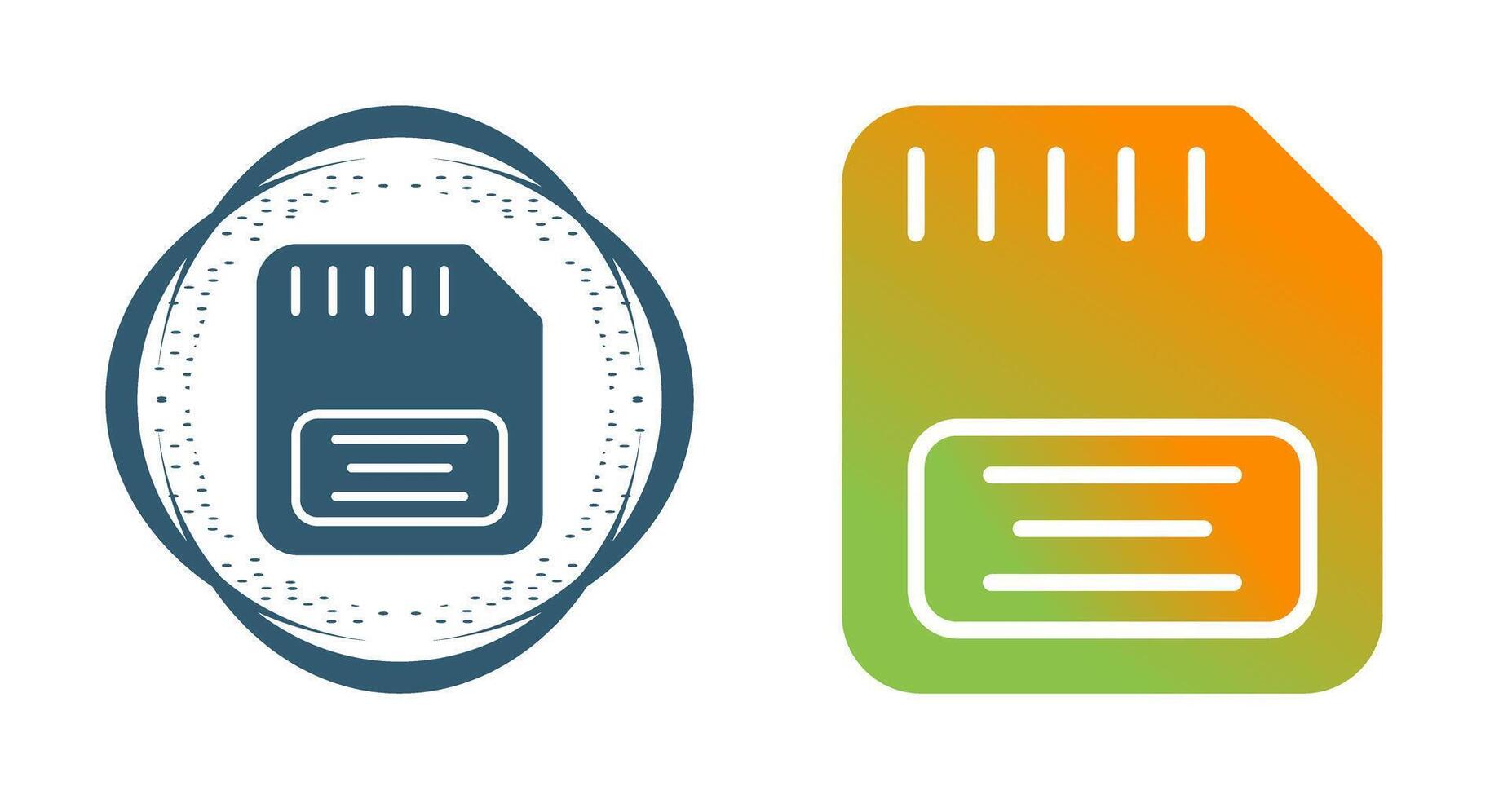 Memory Card Vector Icon