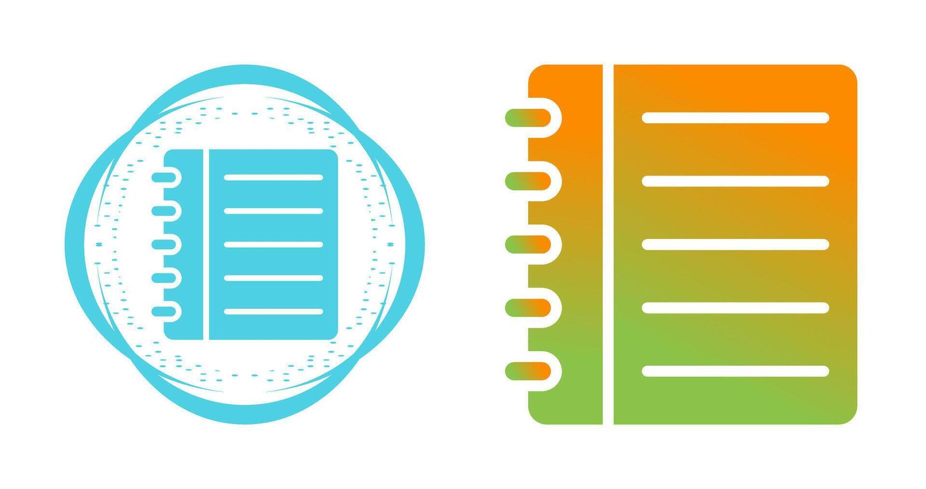 Textbook Vector Icon