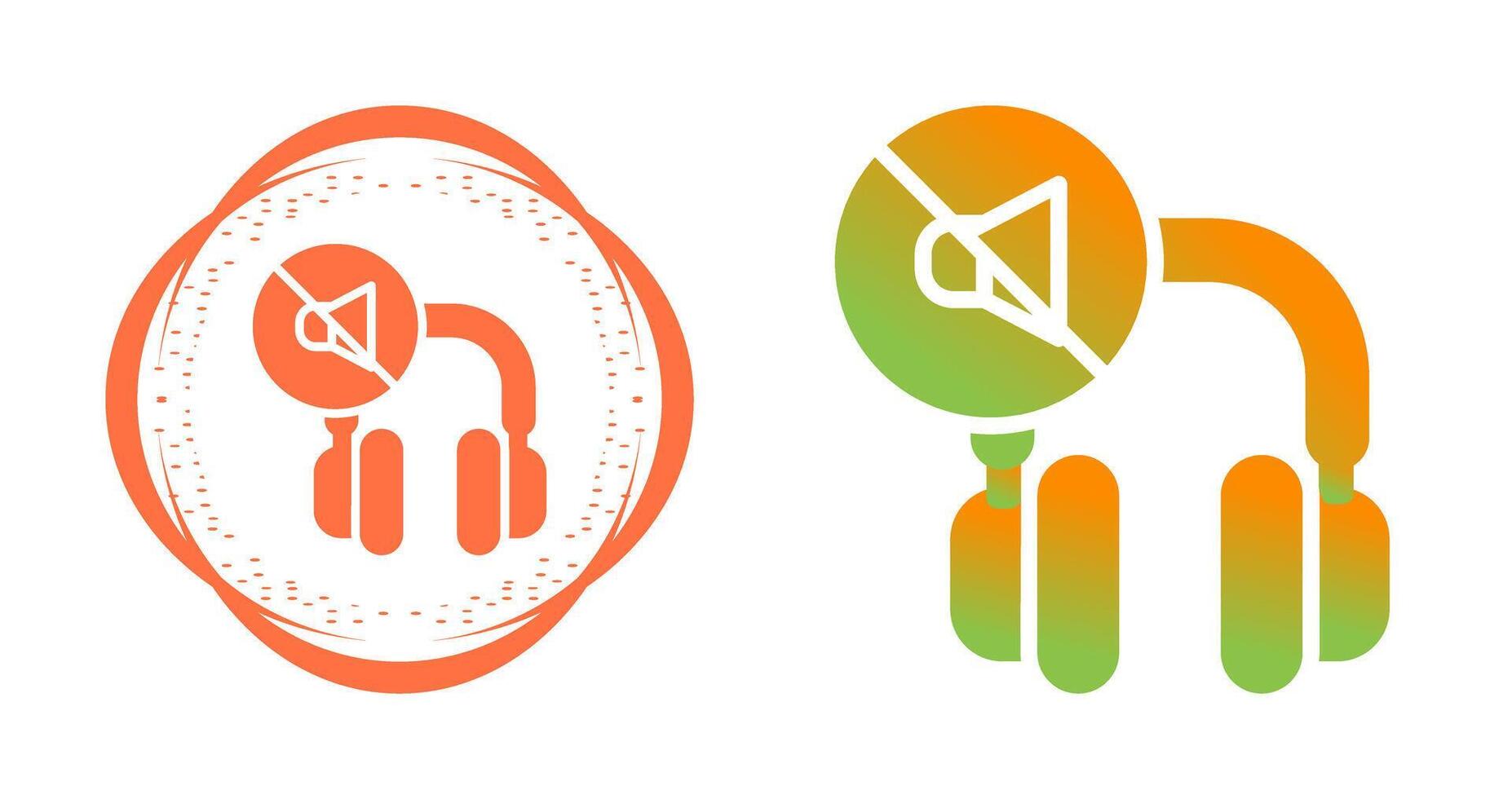 Noise-Canceling Headphones Vector Icon