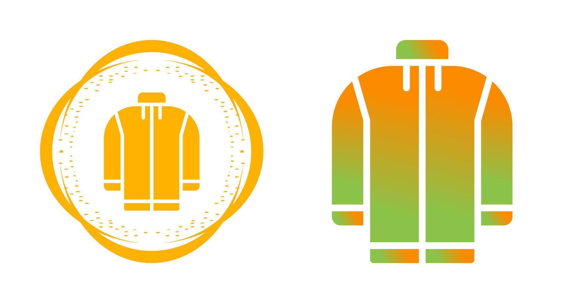 Fleece jacket Vector Icon