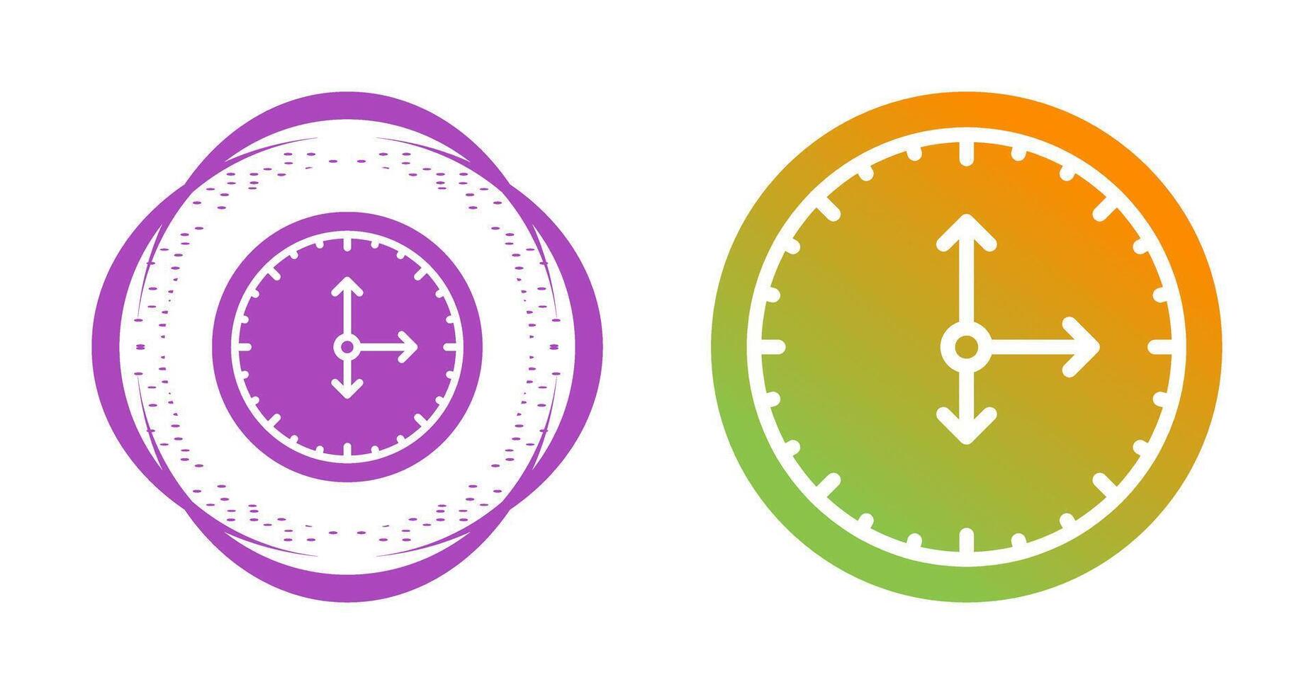 icono de vector de reloj