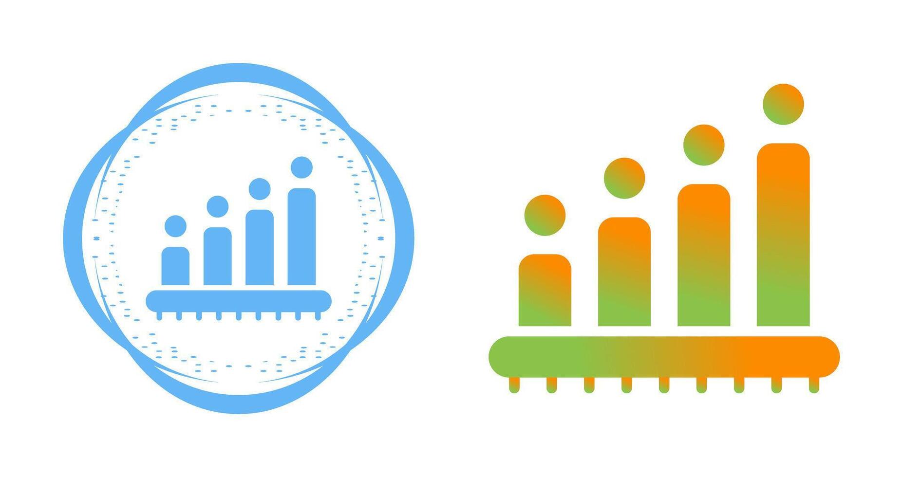 Bar Chart Vector Icon