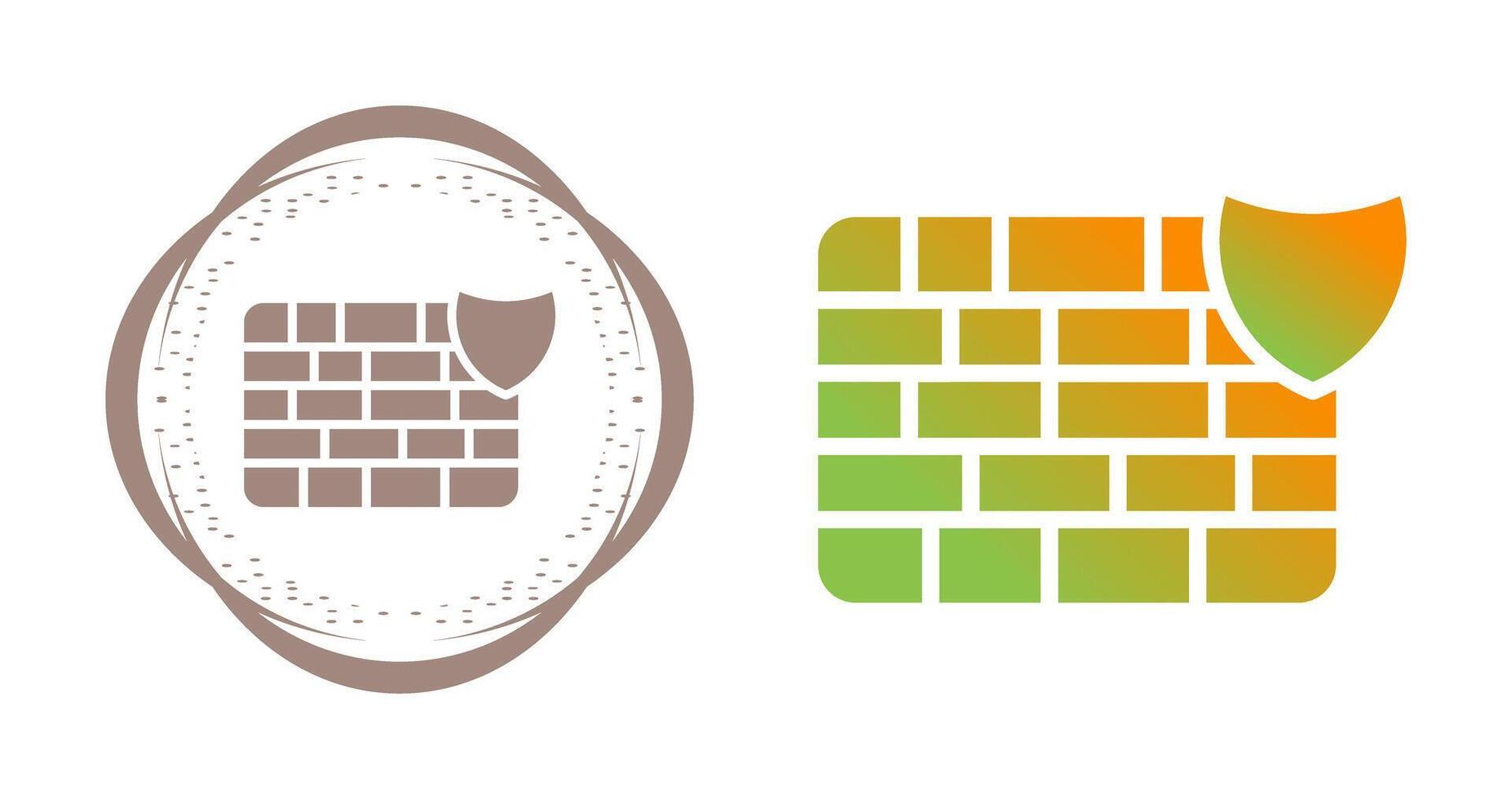 Firewall Vector Icon
